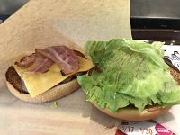 Wendy's Jr. Bacon Cheeseburger