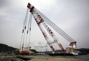 800-ton fishing ship in Kesennuma returned to sea after 2 months