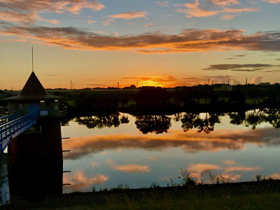 Edogawa sunrise - 20.8.28