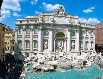 Trevi Fountain in Italy